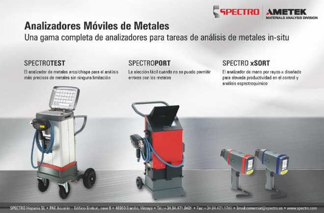 SPECTRO HISPANIA: Demotour Espectrometros moviles