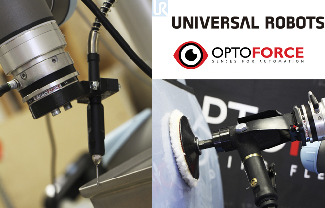 UNIVERSAL ROBOTS: Nuevas aplicaciones para sector metalugia "OptoForce Automotive Solution"