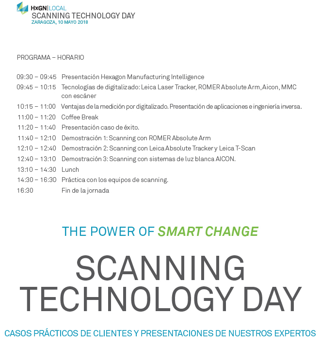 Hexagon y Grupo UB organizan en Zaragoza un evento HxGN Local dedicado a la tecnología avanzada de escaneo