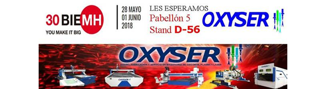 OXYSER participa nuevamente en la 30 BIEMH. 
