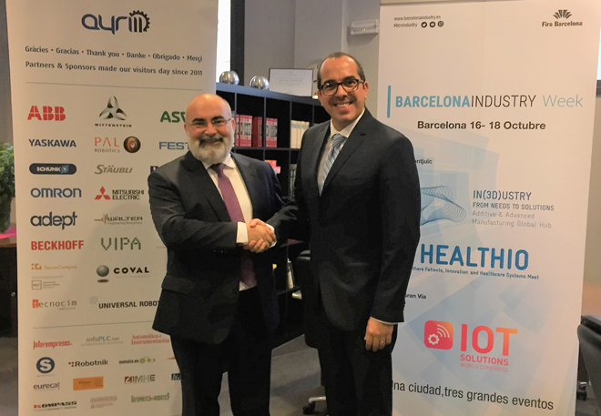 IN(3D)USTRY acogerá el congreso de robótica y automatización AYRI11