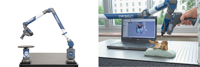 FARO® Design ScanArm® 2.5C trae el color al escaneado 3D  Capacidades de escaneado en color de alta resolución para profesionales del diseño 3D