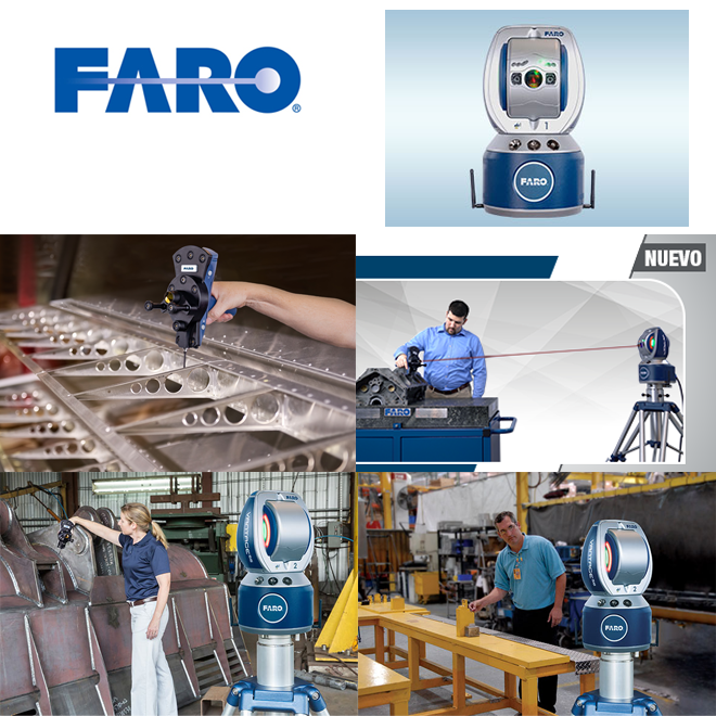 FARO® presenta la nueva plataforma de laser tracker con 6 grados de libertad