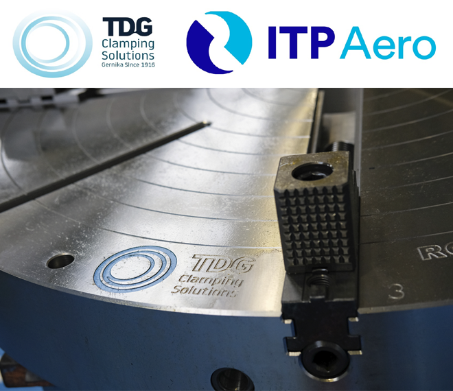 TDG Clamping Solutions firma un acuerdo marco con ITP Aero para el suministro de utillajes de alta precisión durante los próximos años.