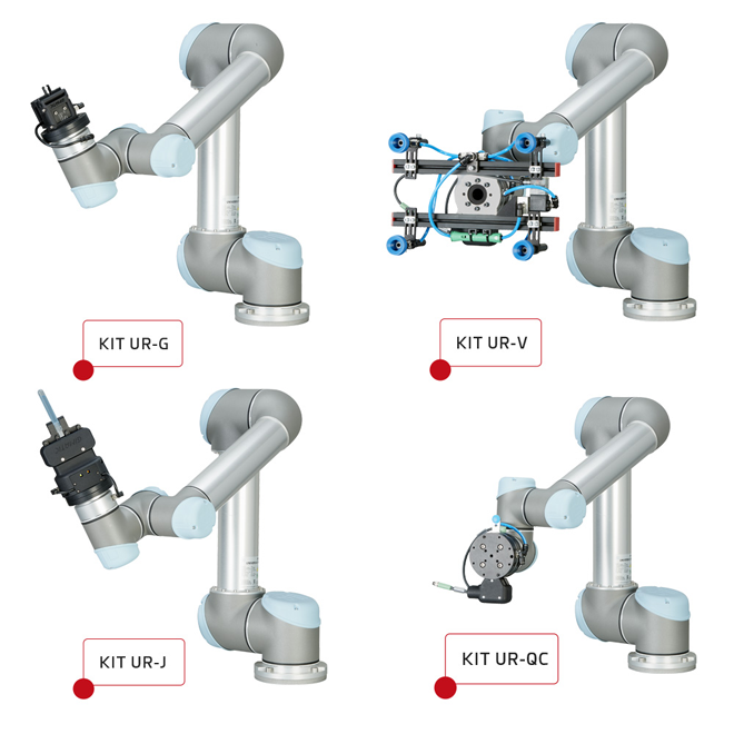 GIMATIC presenta su gama de kits de integración con robots colaborativos de UR (Universal Robots)