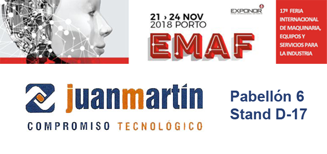 JUAN MARTIN presente en la proxima EMAF 2018