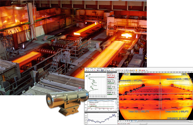 MESUREX: Cámaras termográficas para el control de temperatura de hornos en el sector metalúrgico