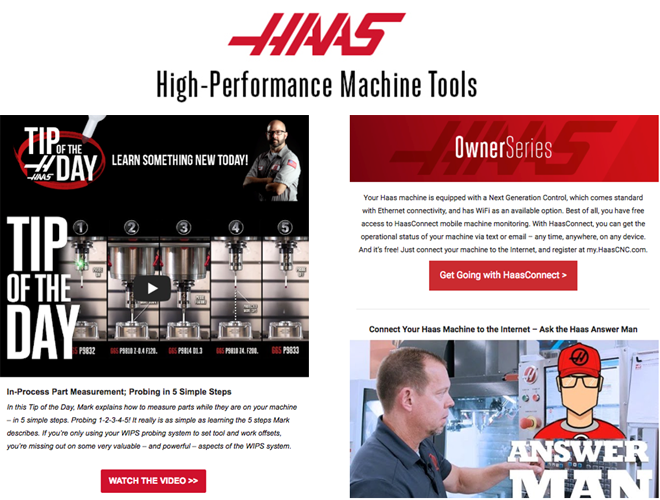 Actualice Su Bandeja de Entrada con los Emails de Haas