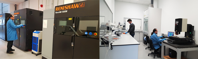 RENISHAW amplía su red de Centros de Soluciones de Fabricación Aditiva en Europa.