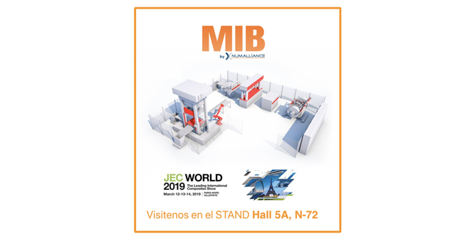 MIB by NUMALLIANCE presente en JEC WORLD