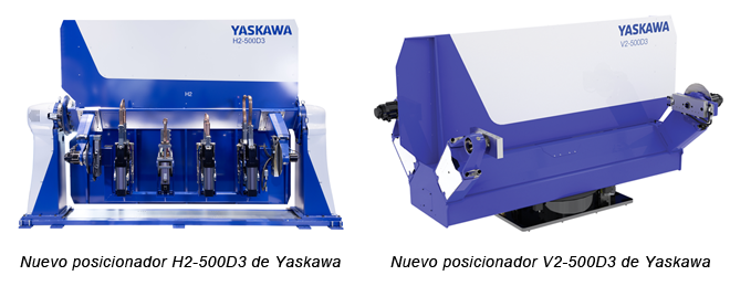 YASKAWA - Nuevos posicionadores H2 y V2: ultrarrápidos, precisos y fiables