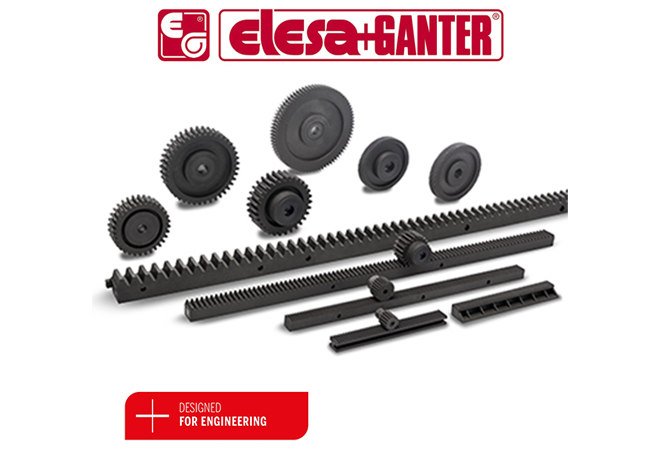 ELESA+GANTER presenta su nueva gama elementos de transmisión en tecnopolímero.