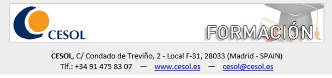 CESOL NUEVO CURSO DE SOLDABILIDAD DE LOS ACEROS.