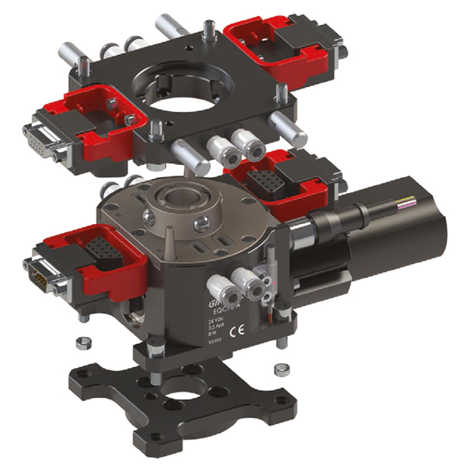 GIMATIC Iberia presenta el primer cambio automático mecatrónico de herramientas - EQC75
