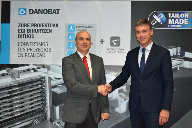 LANTEK firma un acuerdo con DANOBATGROUP para que incorpore su software en sus líneas de corte láser de bobina