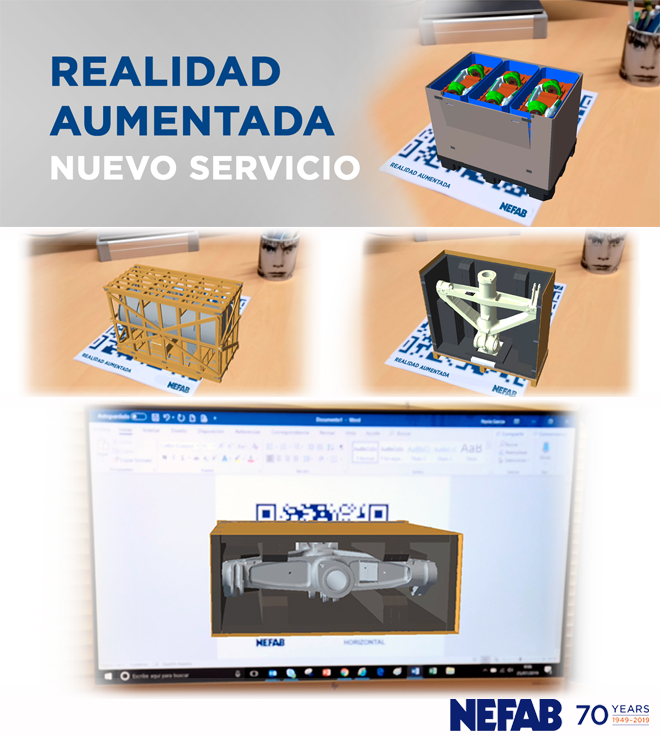 NEFAB: Nuevo Servicio de Realidad Aumentada.