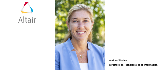 ALTAIR nombra a Andrea Siudara Nueva Directora de Información