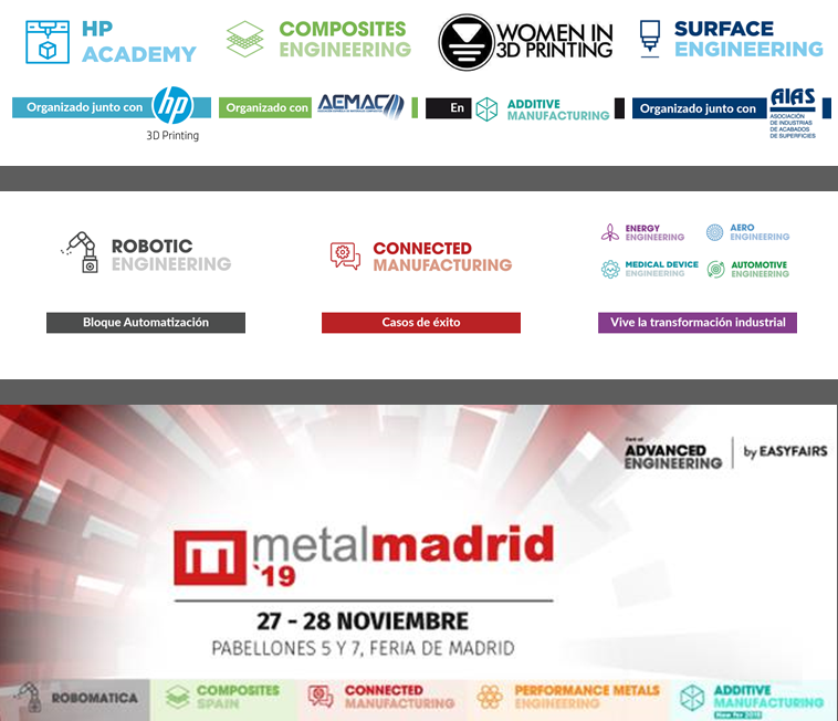 MetalMadrid 2019: Nuevos contenidos y foros confirmados.