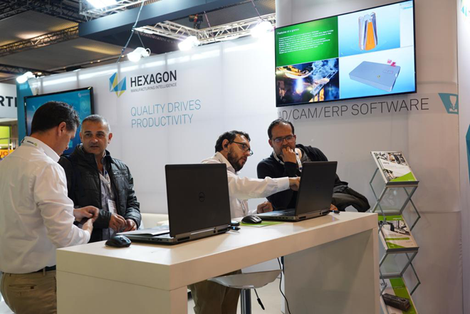 HEXAGON Production Software: Visítenos en INDUSTRY Barcelona