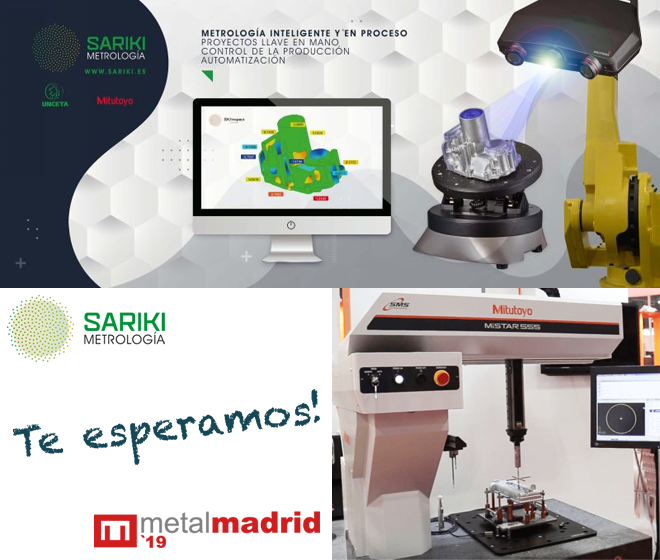 Metrología SARIKI te invita a METALMADRID 2019