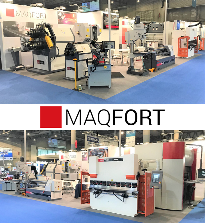 MAQFORT presentes en INDUSTRY BARCELONA y en METALMADRID