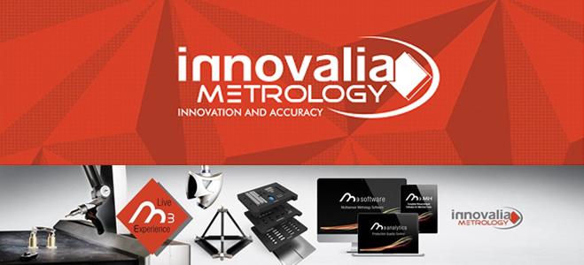 INNOVALIA METROLOGY expondrá sus soluciones más sofisticadas con m3 en MetalMadrid