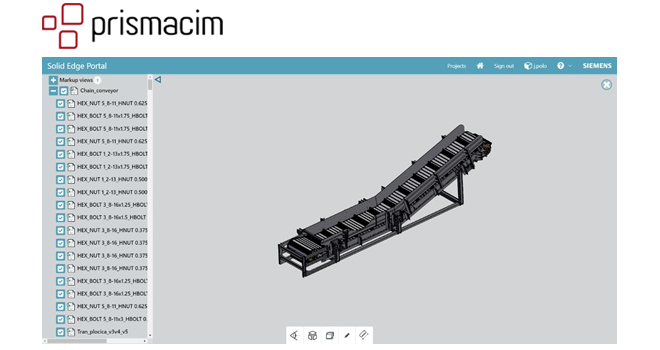 PRISMACIM: Solid Edge Portal la herramienta de colaboración en la nube