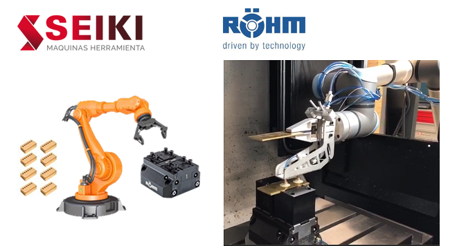 SEIKI Robotics ha confiado en el proveedor alemán de útiles de sujeción RÖHM