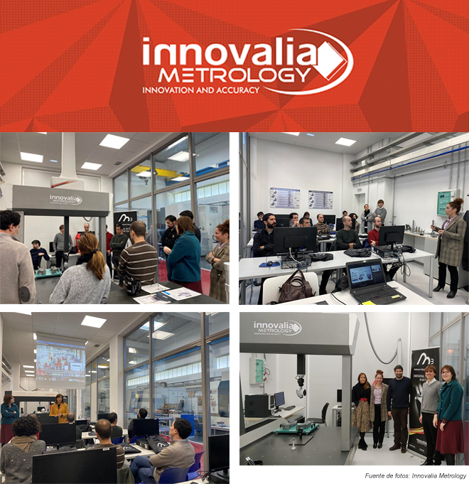 Innovalia Metrology presenta su tecnología de Metrología Avanzada en el IMH