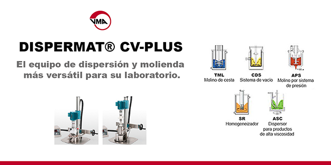 LUMAQUIN - Equipo modular DISPERMAT de VMA Getzmann.