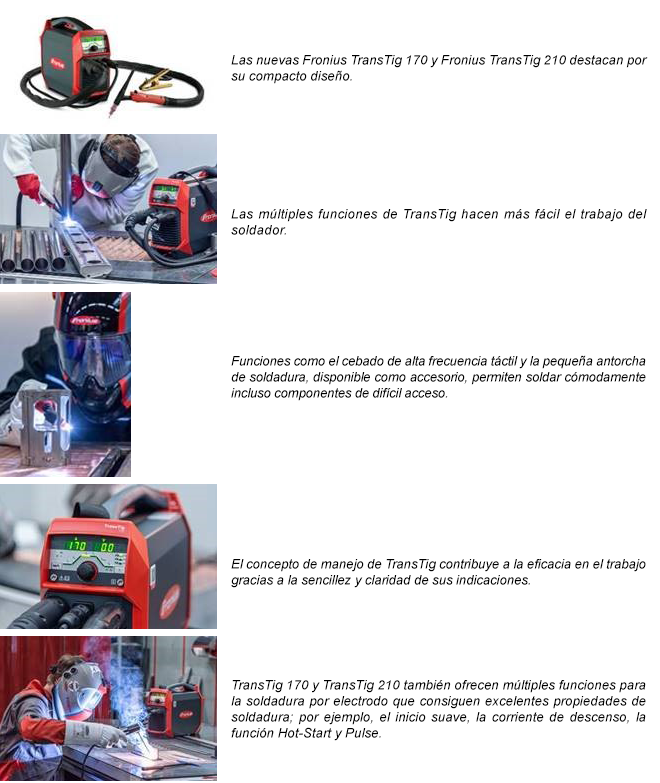 FRONIUS: TIG en formato ligero: tan solo 10 kilos y un gran número de aplicaciones