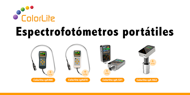 LUMAQUIN: Espectrofotómetros portátiles ColorLite
