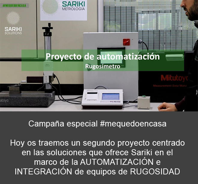 SARIKI: Proyecto de automatización de rugosímetro