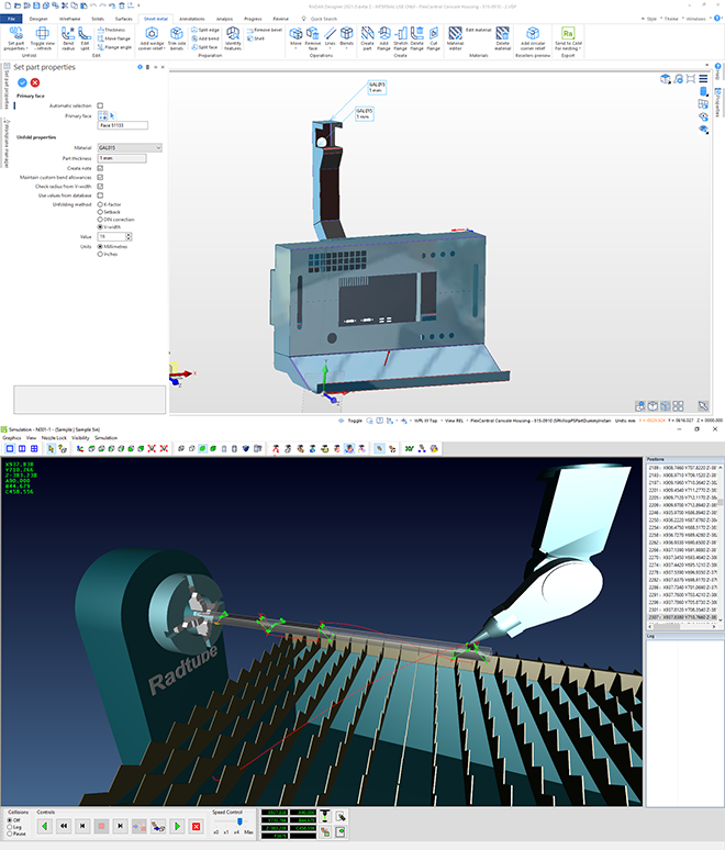 HEXAGON: El nuevo RADAN proporciona el Nesting Ultimate para Máquinas de Punzonado.