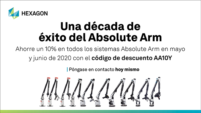 HEXAGON: Absolute Arm: Celebramos 10 años, aproveche los descuentos