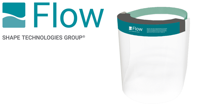 FLOW: Protectores faciales para las líneas del frente.
