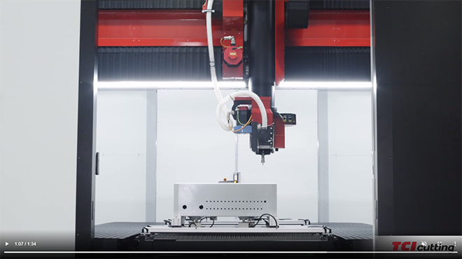TCI Cutting lanza al mercado una máquina de corte 3D polivalente para corte láser y fresado de última generación