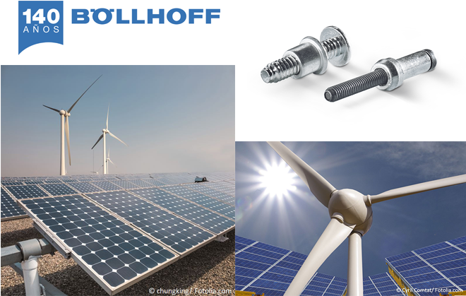 Solución Böllhoff para instalaciones solares