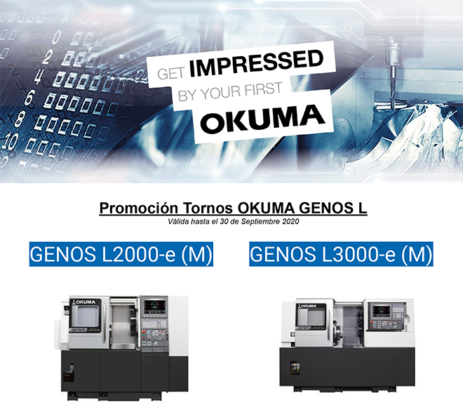MAQCENTER: Promoción Tornos OKUMA GENOS L MAQCENTER: Promoción Tornos OKUMA GENOS L