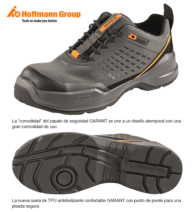 HOFFMANN GROUP: Nuevos zapatos de seguridad GARANT