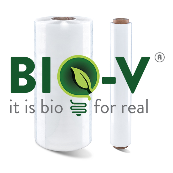 CONTROLPACK incorpora a su catálogo sostenible el film estirable biodegradable BIO-V