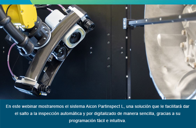 HEXAGON Webinar: Inspección 3D por digitalizado automático con Aicon