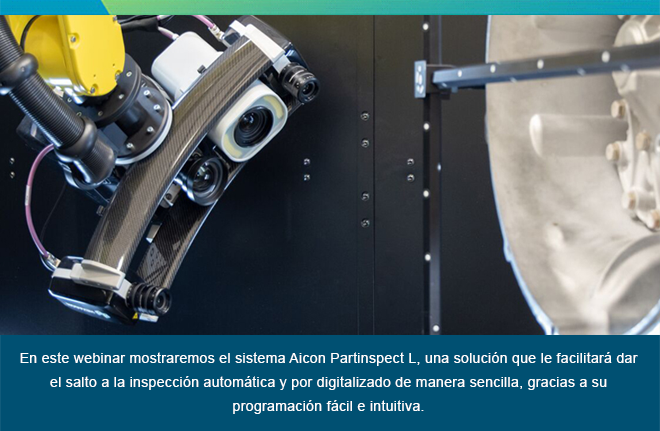 HEXAGON Webinar: Inspección 3D por digitalizado automático con Aicon HEXAGON Webinar: Inspección 3D por digitalizado automático con Aicon