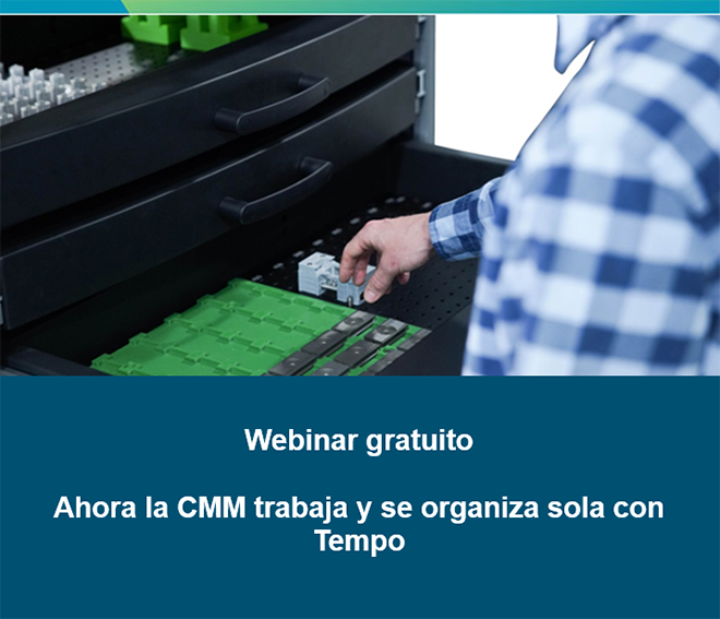 HEXAGON Webinar: Ahora la CMM trabaja y se organiza sola con Tempo