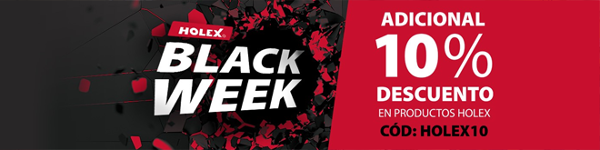 HOFFMANN: HOLEX Black Week 2020 - un 10% de descuento EXTRA en todos los productos HOLEX