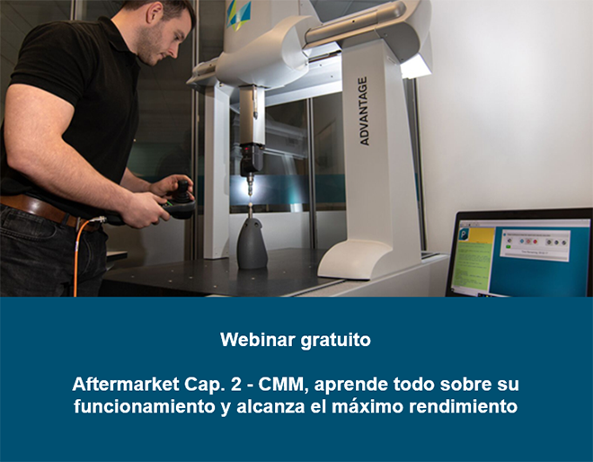 HEXAGON Webinar - CMM: Aprende todo sobre su funcionamiento y alcanza el máximo rendimiento HEXAGON Webinar - CMM: Aprende todo sobre su funcionamiento y alcanza el máximo rendimiento