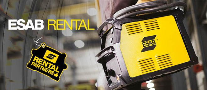 Alquila equipos y productos de alto rendimiento de ESAB. Alquila equipos y productos de alto rendimiento de ESAB.