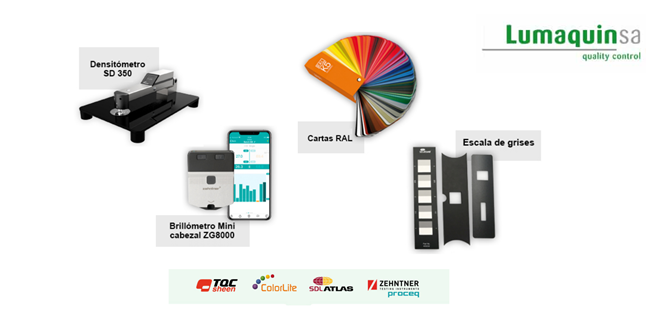 LUMAQUIN: Equipos y consumibles para control de apariencia y color