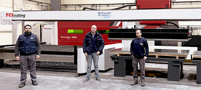 El grupo CDI Metalaser multiplica su capacidad de fabricación gracias TCI Cutting