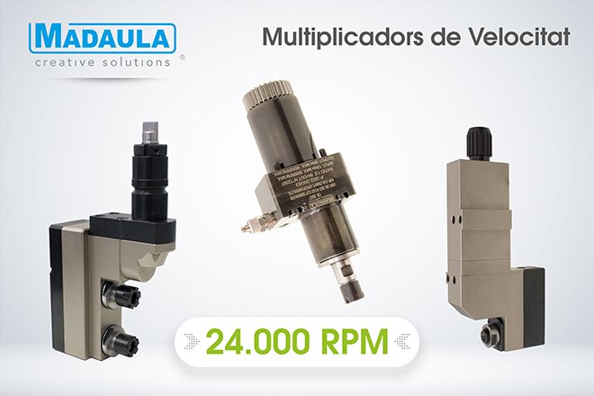 MADAULA: Porta-herramientas de alta velocidad para tornos suizos 